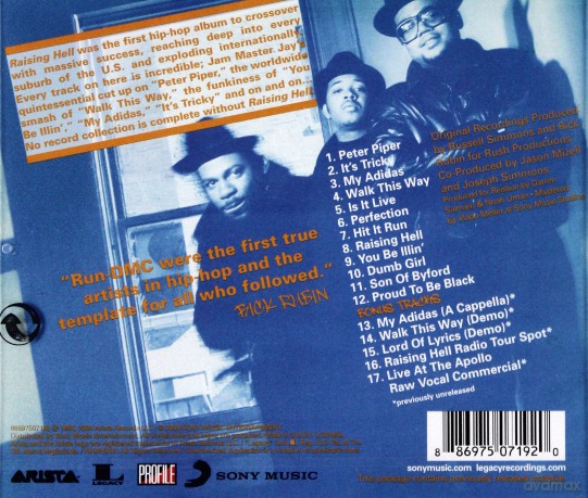 RUN-DMC: Raising Hell [CD]