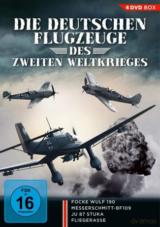 Die deutschen Flugzeuge des Zweiten Weltkrieges (4 DVDs) [4DVD]