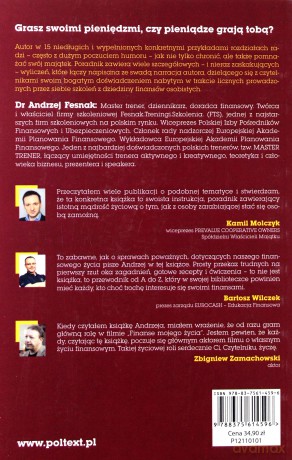 Grasz Swoimi Pieniędzmi Czy Pieniądze Grają Tobą - Andrzej Fesnak [KSIĄŻKA]