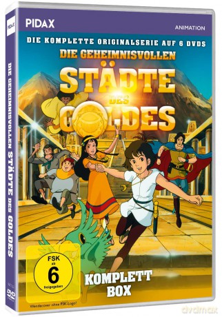 Die Geheimnisvollen Staedte Des Goldes - Komplettbox [6DVD]