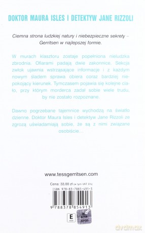 Grzesznik - Tess Gerritsen [KSIĄŻKA]