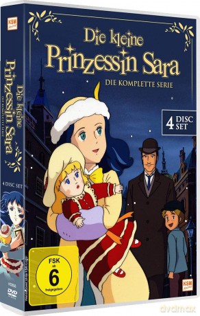 Die kleine Prinzessin Sara - Gesamtedition (4 DVDs) [4DVD]