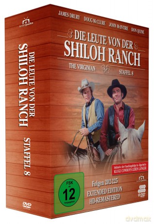 Die Leute von der Shiloh Ranch: Staffel 8 [9DVD]