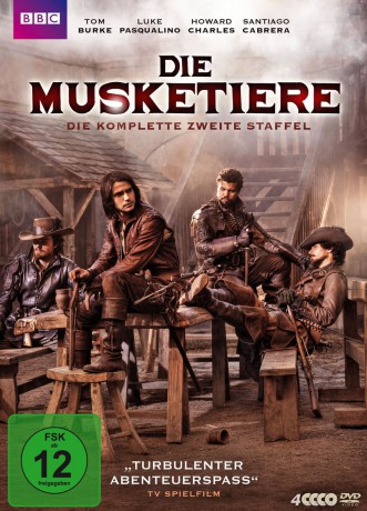 Die Musketiere-Die Kompl.Zweite Staffel [4DVD]