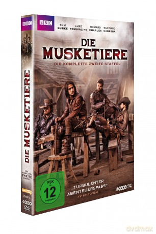 Die Musketiere-Die Kompl.Zweite Staffel [4DVD]