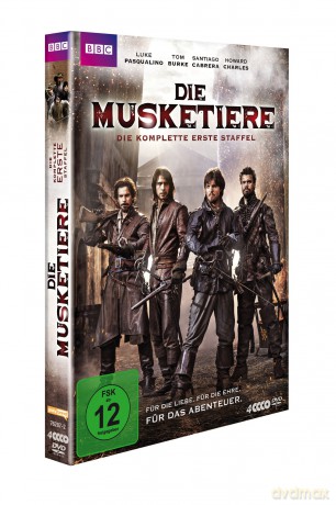 Die Musketiere-Die Komplette 1.Staffel [4DVD]