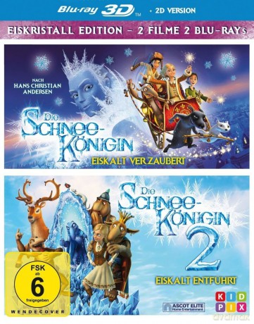 Die Schneekoenigin 1+2 (3d Blu-Ray) [2xBlu-Ray]