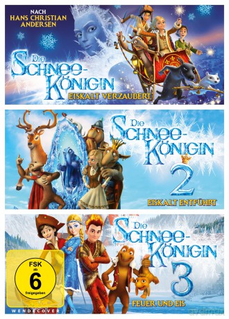 Die Schneekönigin 1-3 [3DVD]