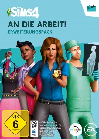 Die Sims 4 An Die Arbeit Erwei [DVD]