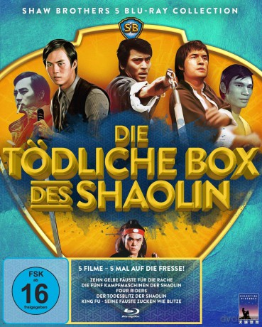 Die tödliche Box des Shaolin (Shaw Brothers Collection) [5xBlu-Ray]