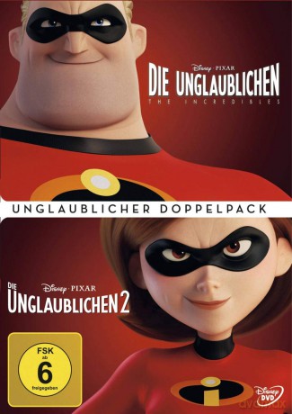 Die Unglaublichen 1+2 [DVD]