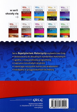 Język Angielski Repetytorium Maturzysty [KSIĄŻKA]+[CD]