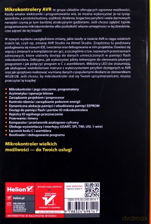 Język C Dla Mikrokontrolerów Avr Od Podstaw Do Zaawansowanych Aplikacji - Tomasz Francuz [KSIĄŻKA]