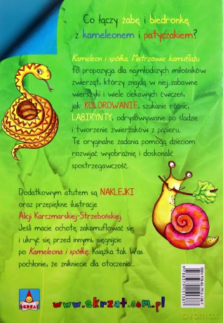 Kameleon I Spółka Mistrzowie Kamuflażu - Barbara Barszcz [KSIĄŻKA]