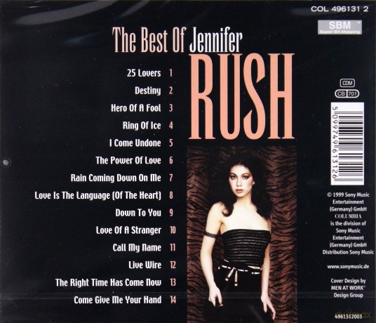 Jennifer Rush: The Best Of Jennifer Rush (SBM Remastered) [CD]