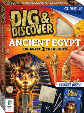 Dig Discover Egypt [KSIĄŻKA]