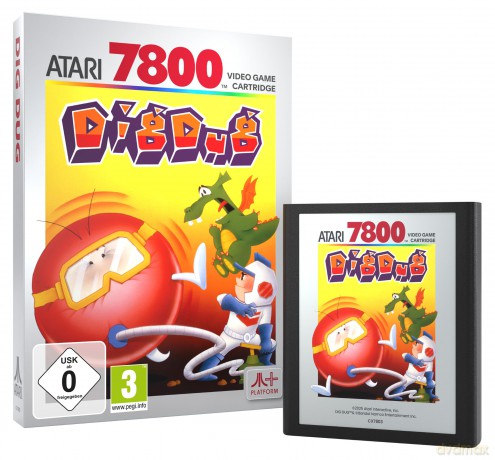 Dig Dug (Atari 2600+/ 2700+/ 2700) Cartridge Englisch