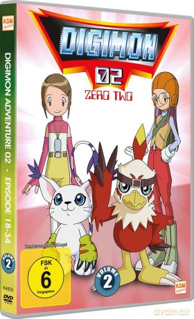 Digimon Adventure - Staffel 2 - Volume 2 - Episode 18-34 [3DVD]