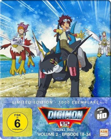 Digimon Adventure 2.2 Limited Edition Fu [Blu-Ray]