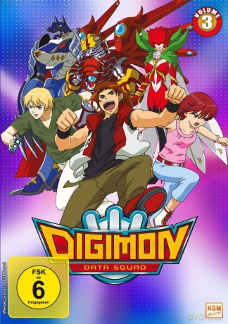 Digimon Data Squad - Volume 3: Episode 33-48 [3DVD]