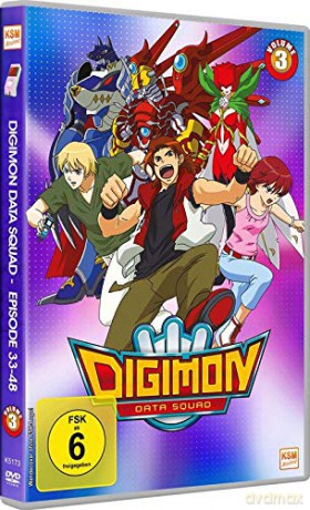 Digimon Data Squad - Volume 3: Episode 33-48 [3DVD]