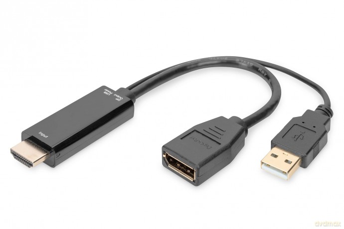 DIGITUS 4K HDMI Adapter - HDMI auf Displ