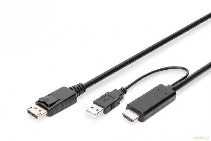 DIGITUS 4K HDMI Adapterkabel - HDMI auf