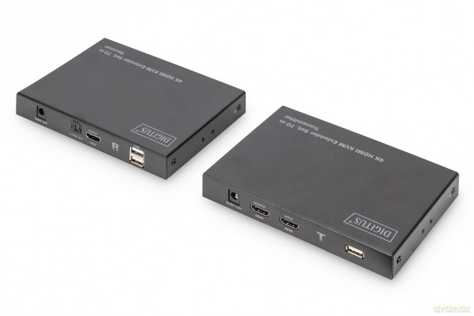 DIGITUS 4K HDMI KVM Extender Set, 70m