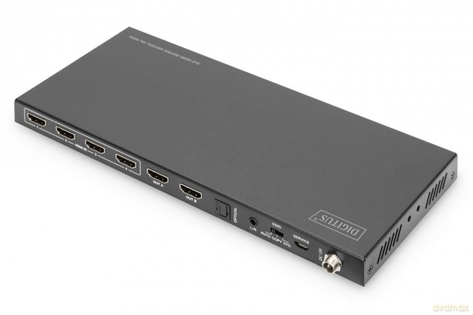 DIGITUS 4x2 HDMI Matrix Switch, 4K/60Hz