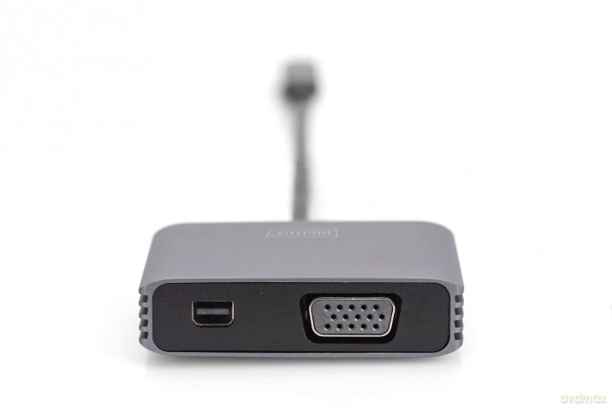 DIGITUS Adapter USB-C St. -> VGA Bu./Min