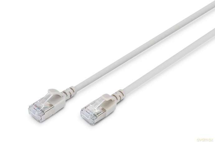 DIGITUS CAT 6 F/FTP Patchkabel, 7m, grau