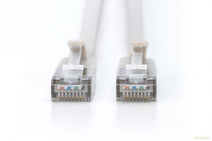 DIGITUS CAT 6 F/FTP Patchkabel, 7m, grau
