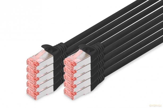 DIGITUS CAT 6 S/FTP Patchkabel, 10 Stźck