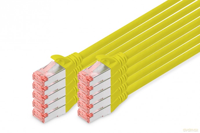 DIGITUS CAT 6 S/FTP Patchkabel, 10 Stźck