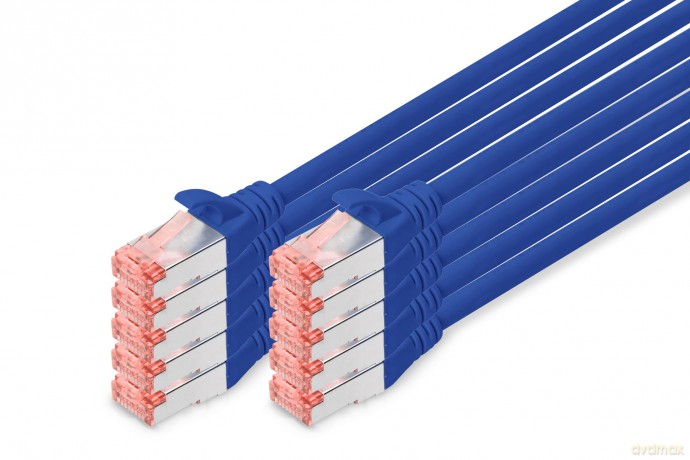DIGITUS CAT 6 S/FTP Patchkabel, 10 Stźck