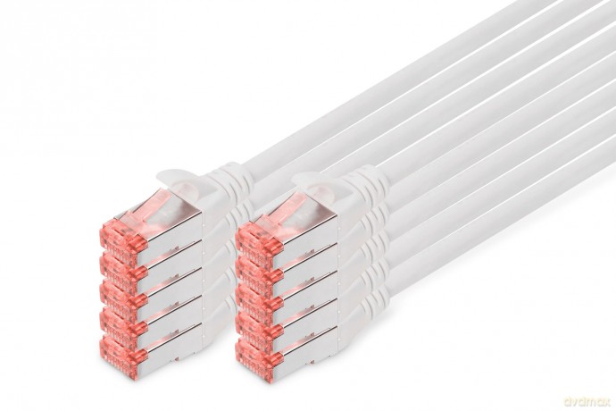 DIGITUS CAT 6 S/FTP Patchkabel, 10 Stźck