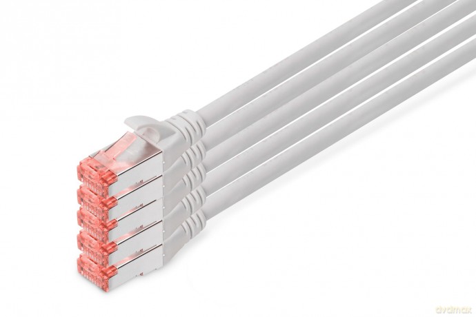 DIGITUS CAT 6 S/FTP Patchkabel, 5 Stźck,