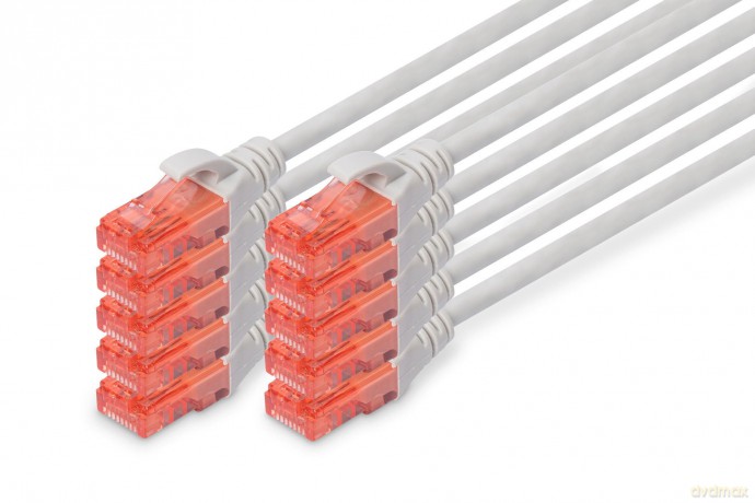 DIGITUS CAT 6 U/UTP Patchkabel - LSZH, 1