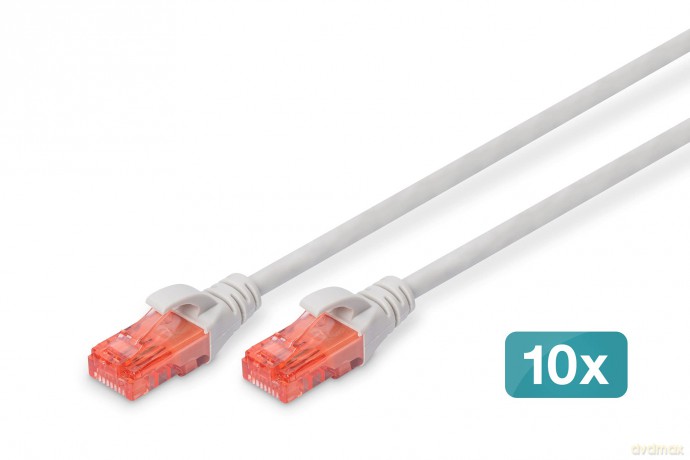 DIGITUS CAT 6 U/UTP Patchkabel - LSZH, 1