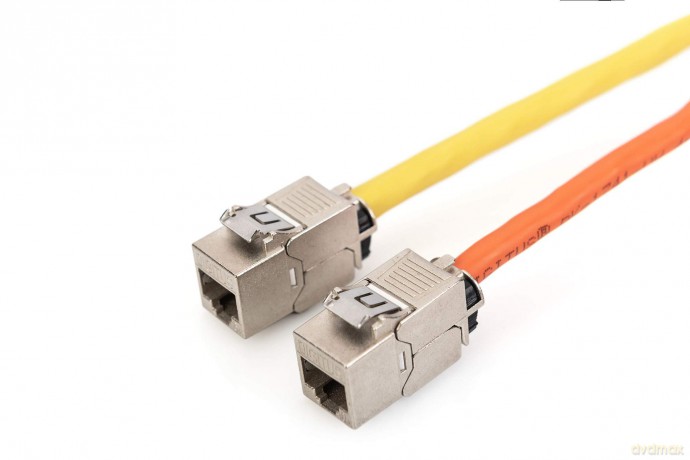 DIGITUS CAT 6A Keystone Modul, geschirmt