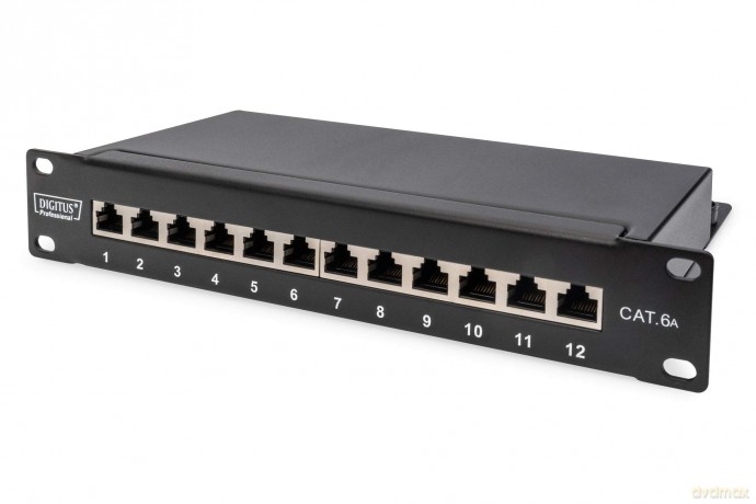 DIGITUS Cat.6A Patch Panel, geschirmt, 1
