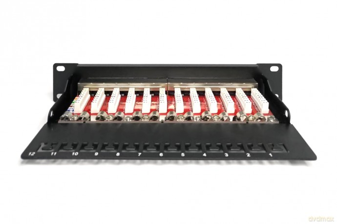 DIGITUS Cat.6A Patch Panel, geschirmt, 1
