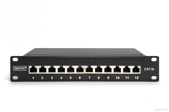 DIGITUS Cat.6A Patch Panel, geschirmt, 1