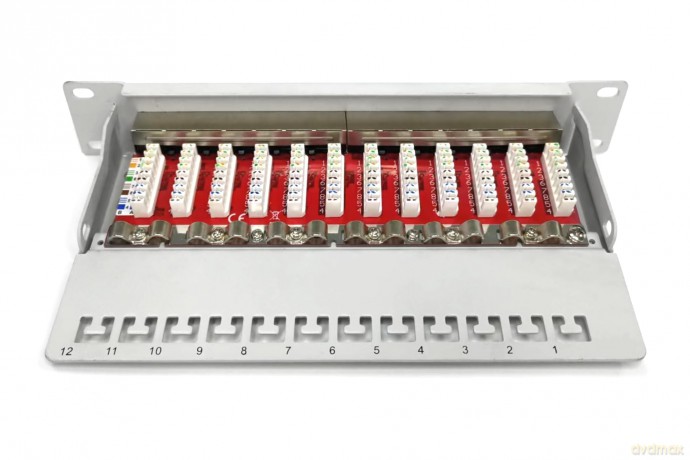 DIGITUS Cat.6A Patch Panel, geschirmt, 1