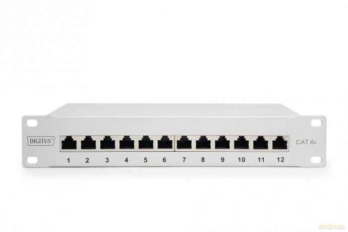 DIGITUS Cat.6A Patch Panel, geschirmt, 1