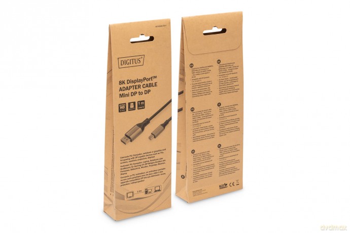 DIGITUS DisplayPort Adapterkabel mini DP
