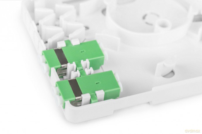 DIGITUS FTTH Gehuse mit 2 x LC/APC DX K