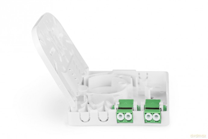 DIGITUS FTTH Gehuse mit 2 x LC/APC DX K