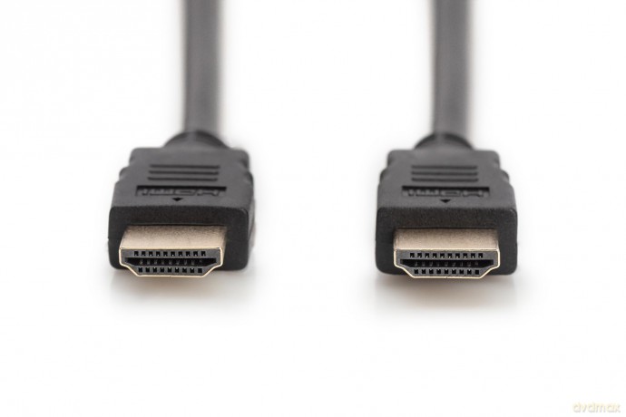 DIGITUS HDMI Anschlusskabel TypA StSt 5.