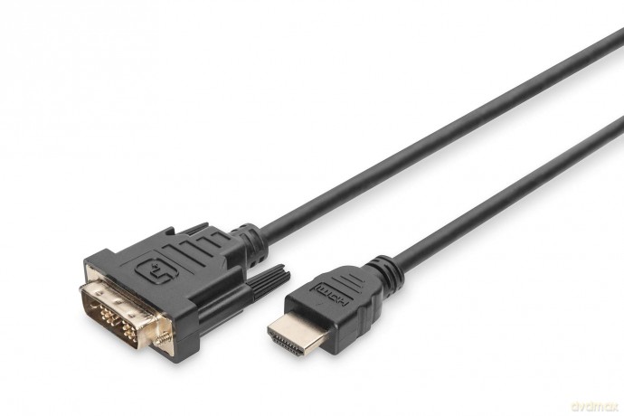 DIGITUS HDMI-Kabel A->DVI(18+1) St/St